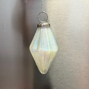 Iridescent Glass Ornament